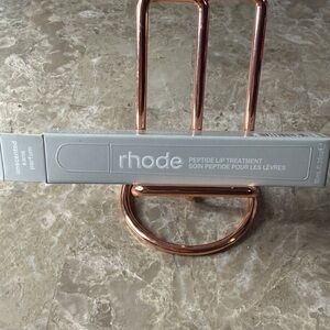 🌻3-$25🌻Rhode Peptide Lip Treatment - Light Gray Packaging with Rose Gold Accents